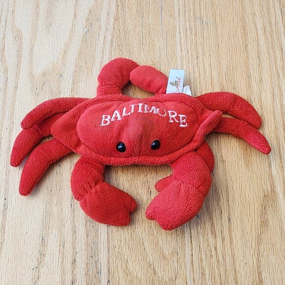Unipak Red Baltimore Crab Stuffed Animal Toy - Picture 2 of 15